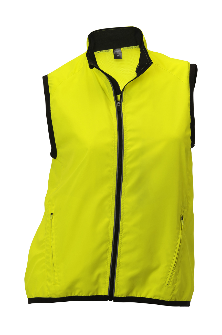 Spalding Dames Exhilaration gilet endurance Geel