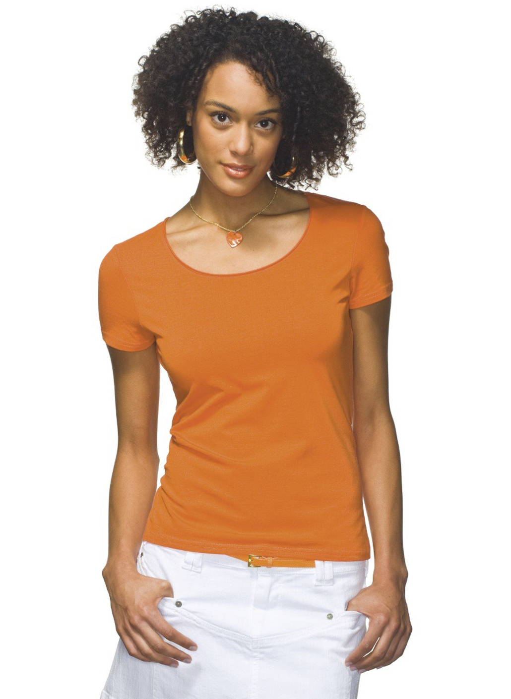 Hanes Tasty Ronde Hals T-shirt for her